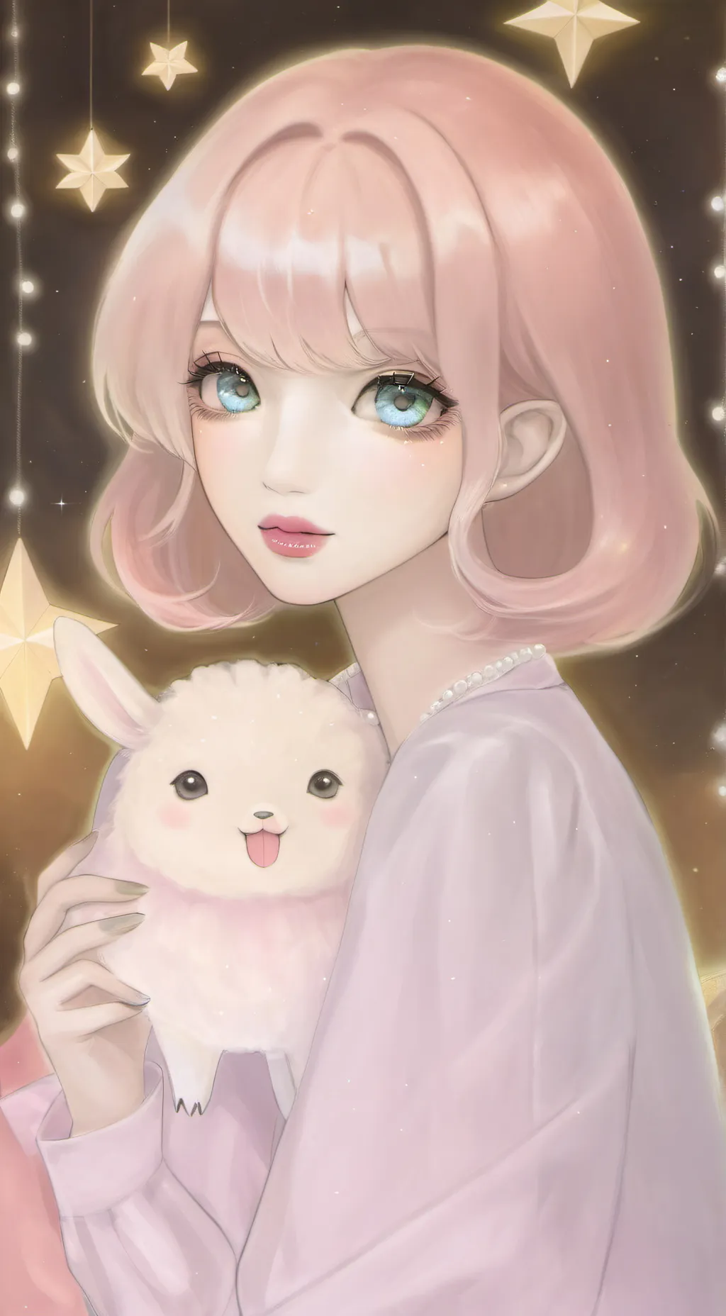 ai character: Lily background