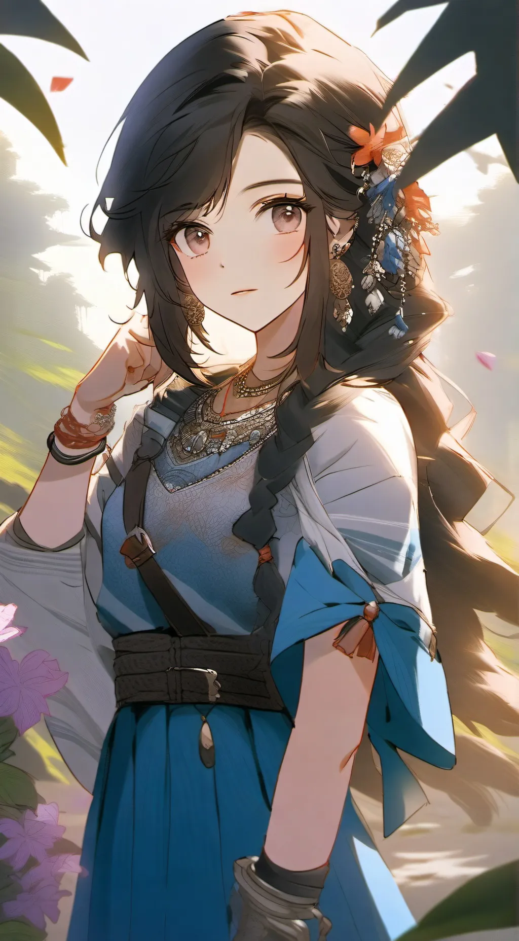 ai character: Rio Tsuruga background