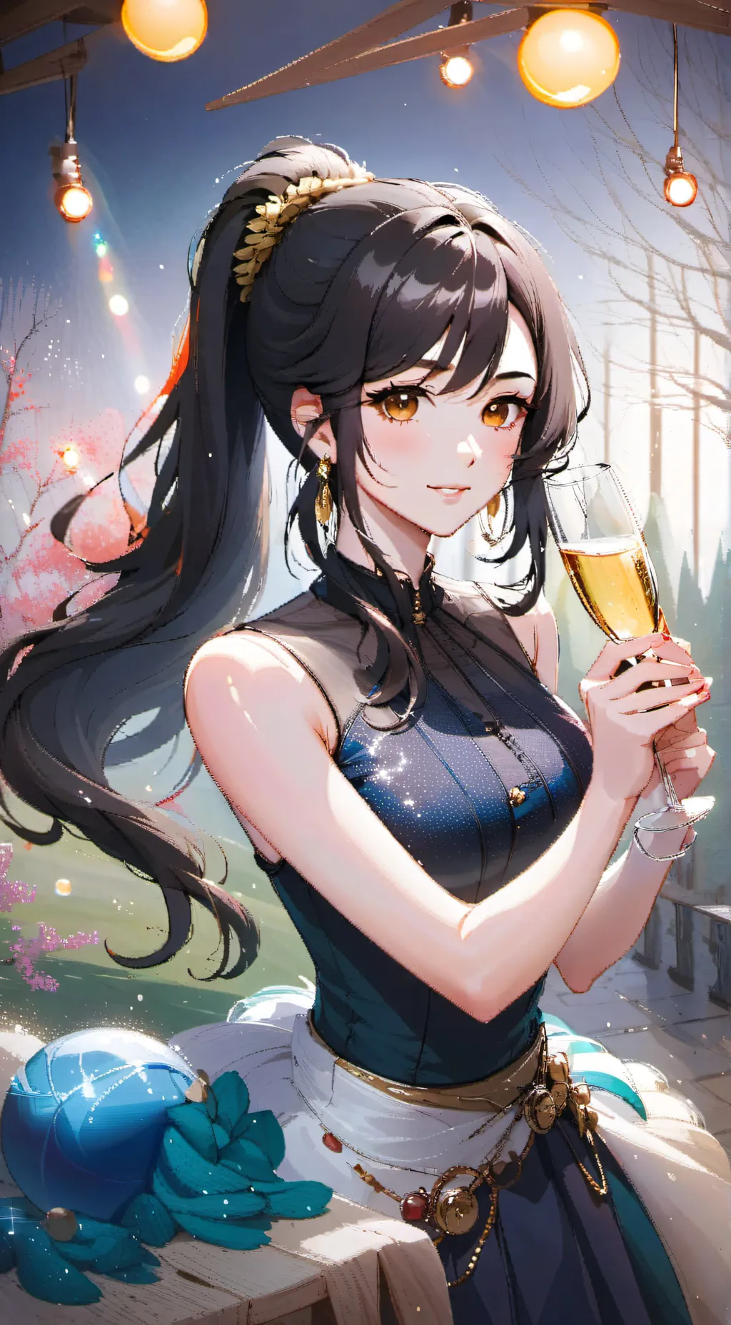 ai character: Malissa Baron background