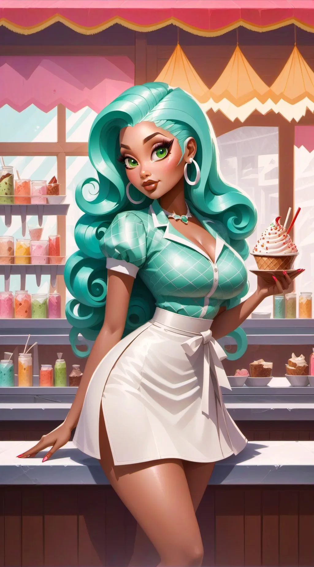 ai character: Brianna  background