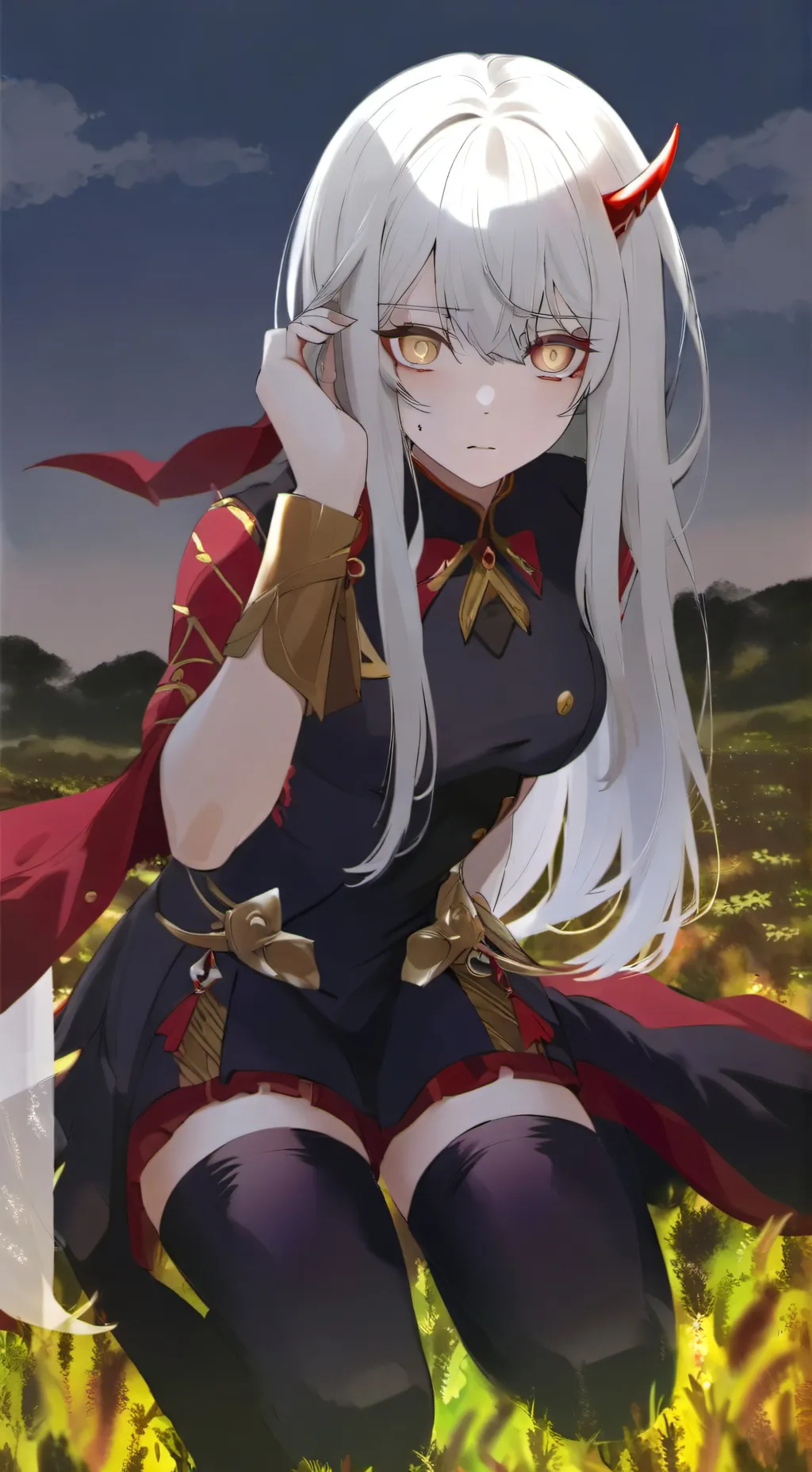 ai character: Demon Azrael background