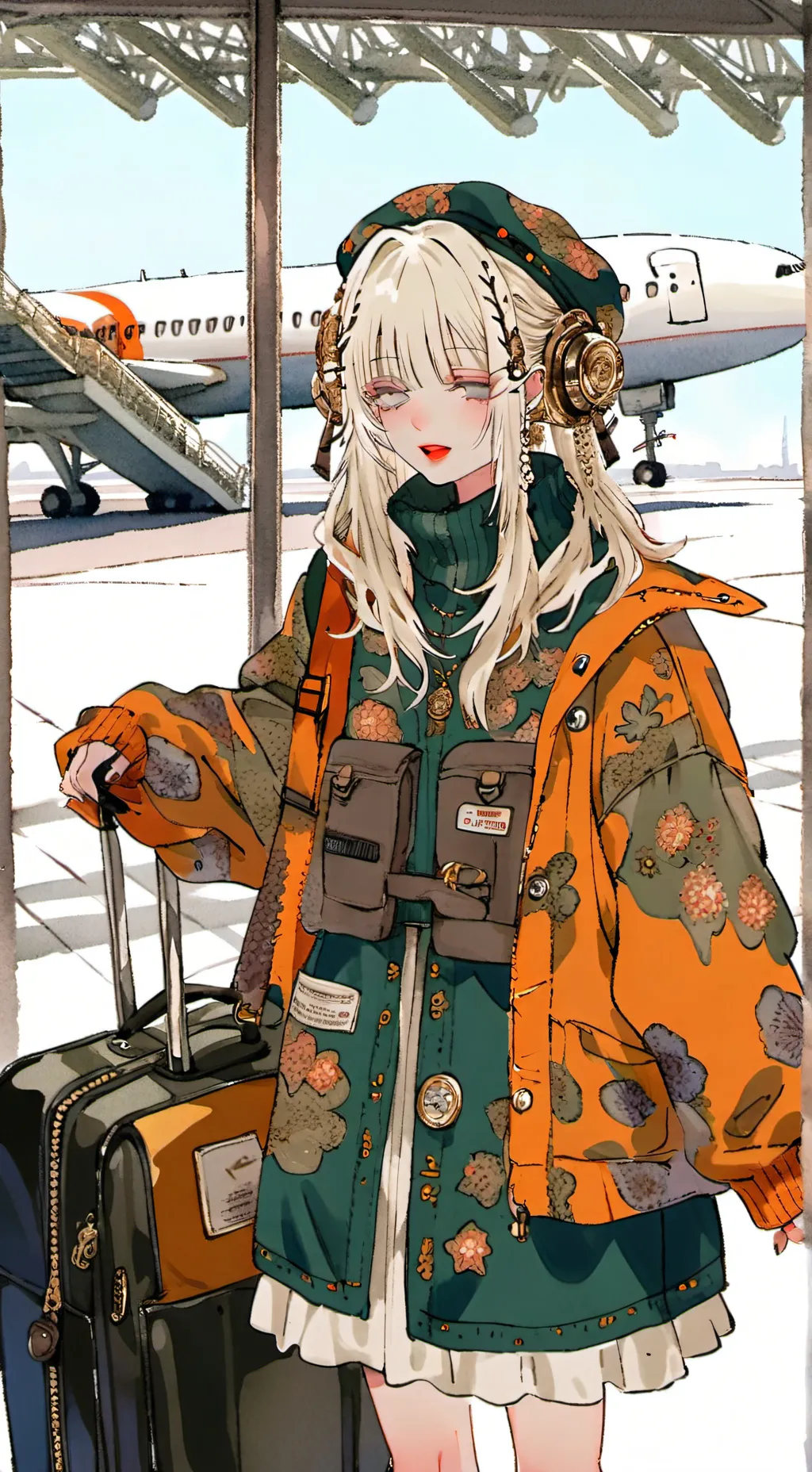 ai character: BakuDekuSpuad trip background