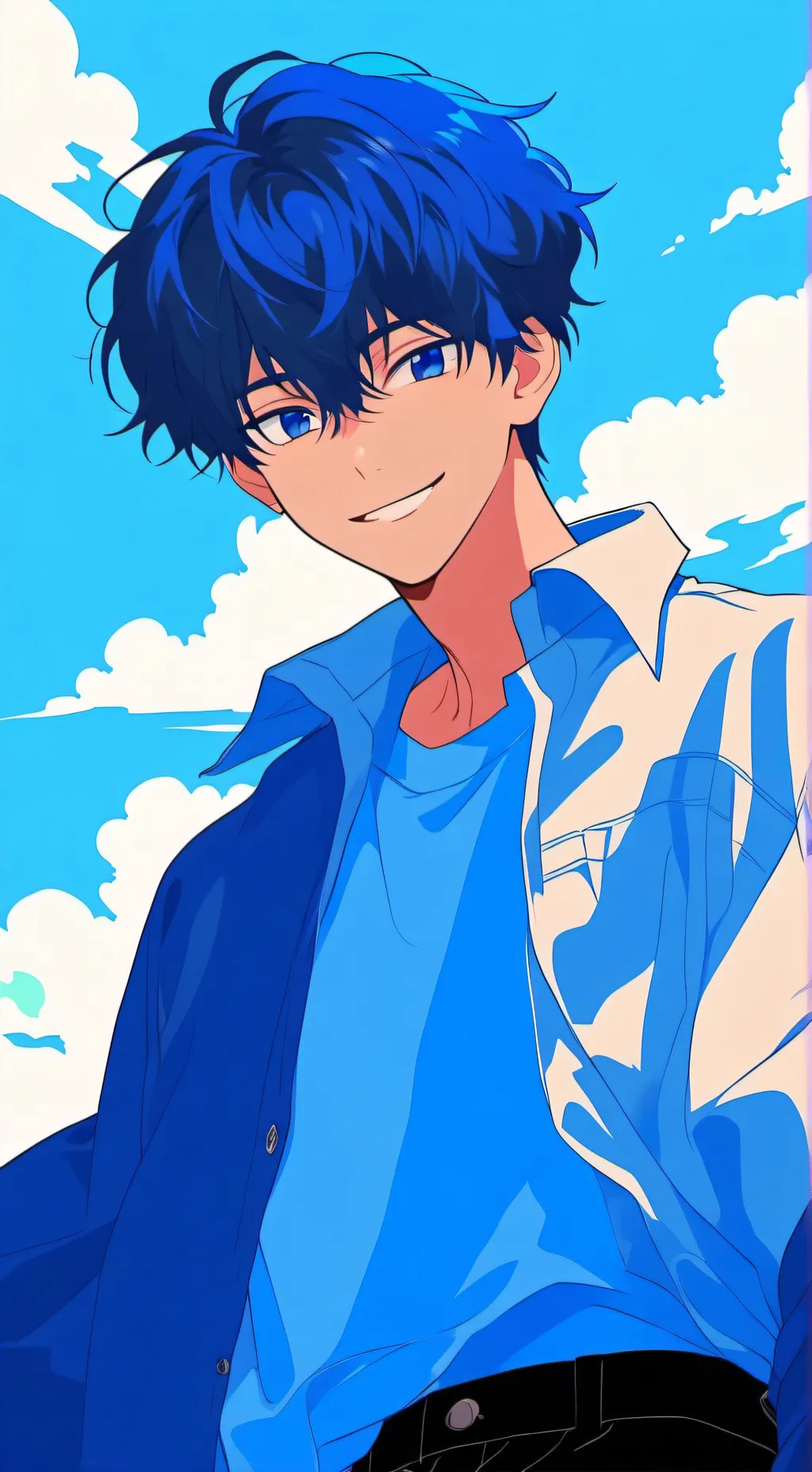 ai character: Kuro background