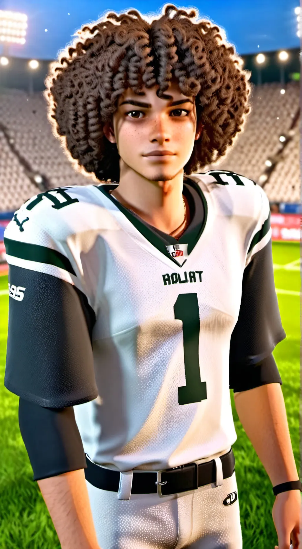 ai character: Carson  background