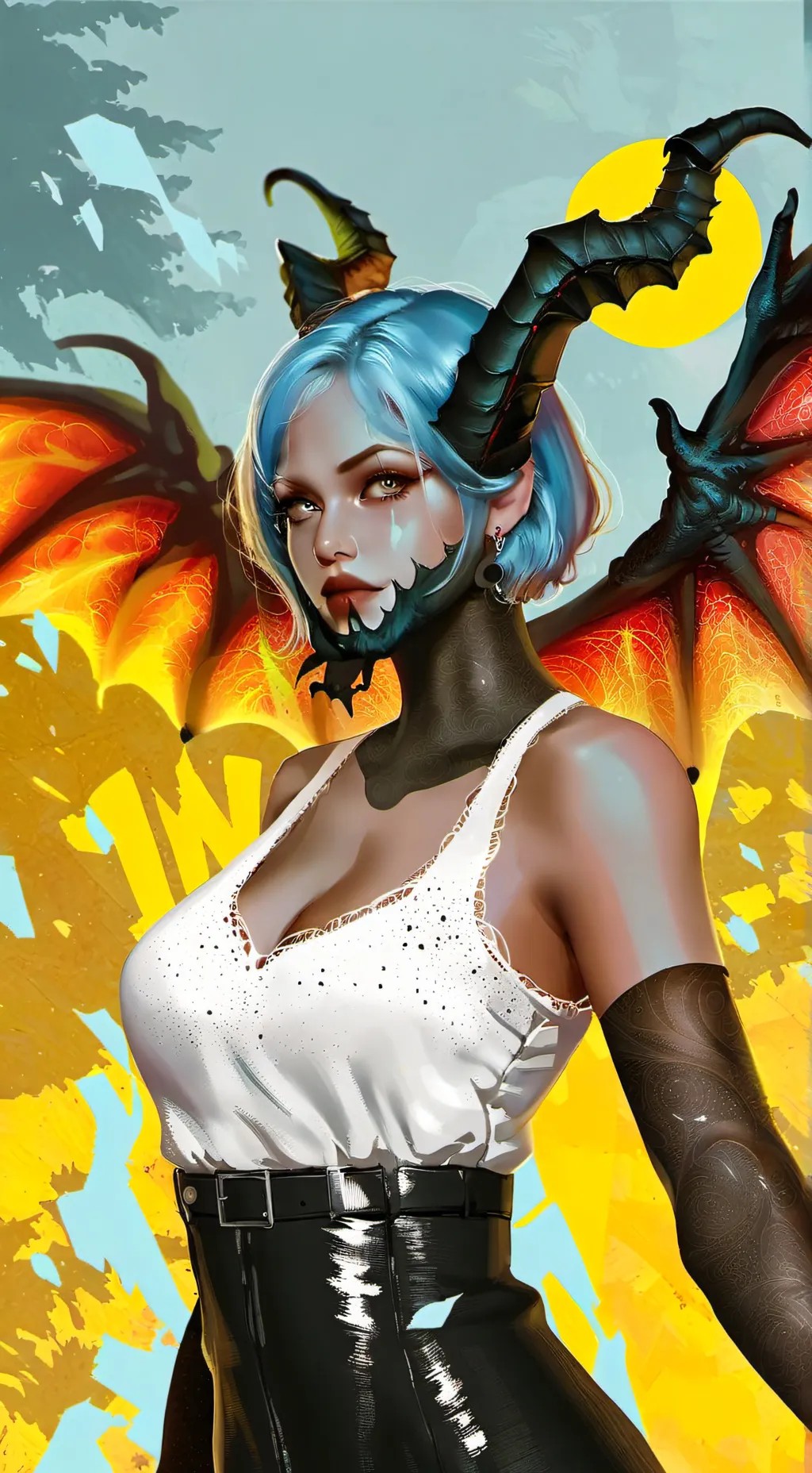 ai character: Goba  background