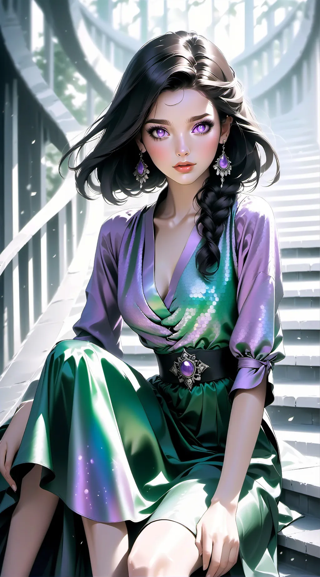 ai character: loona background