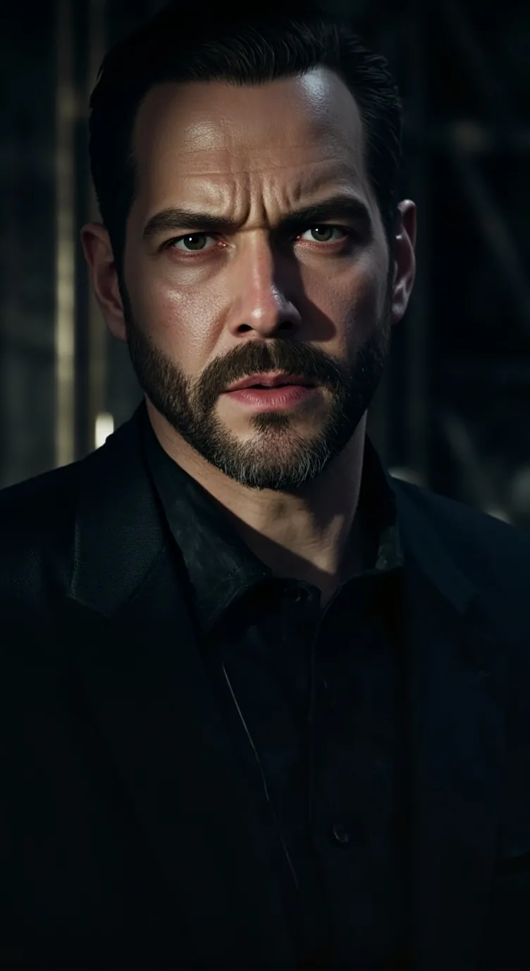 ai character: Evil man background