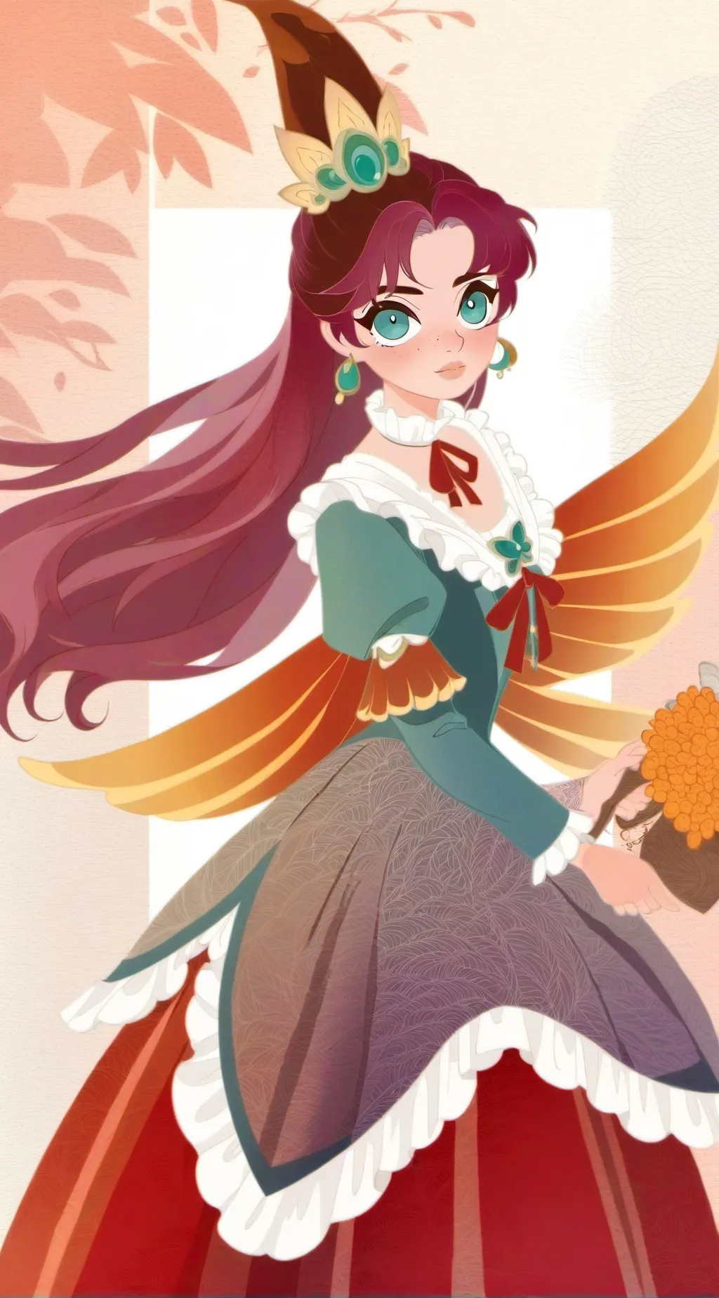ai character: hh copycat♡ background
