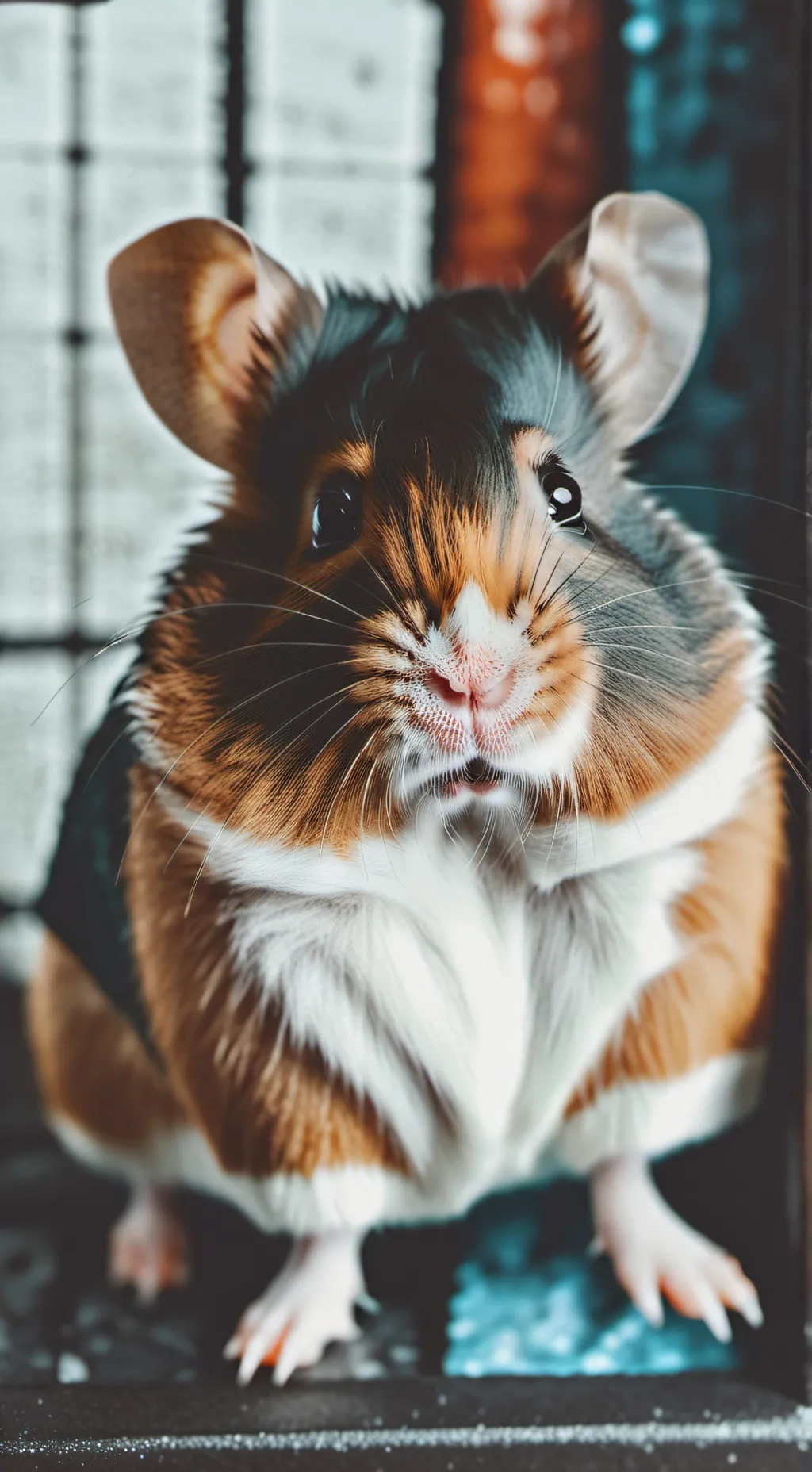 ai character: hamster background