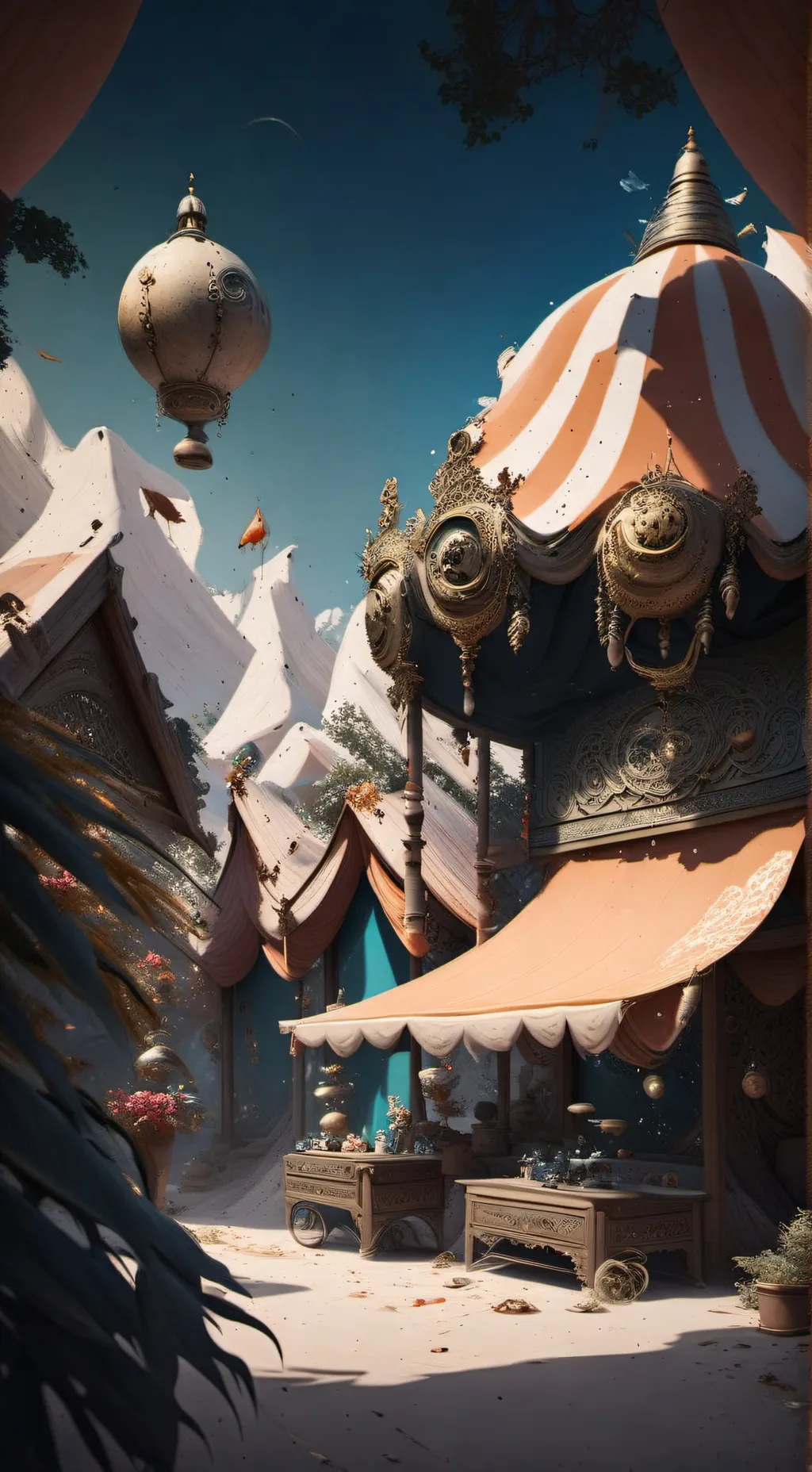 ai character: digital Circus 2 background