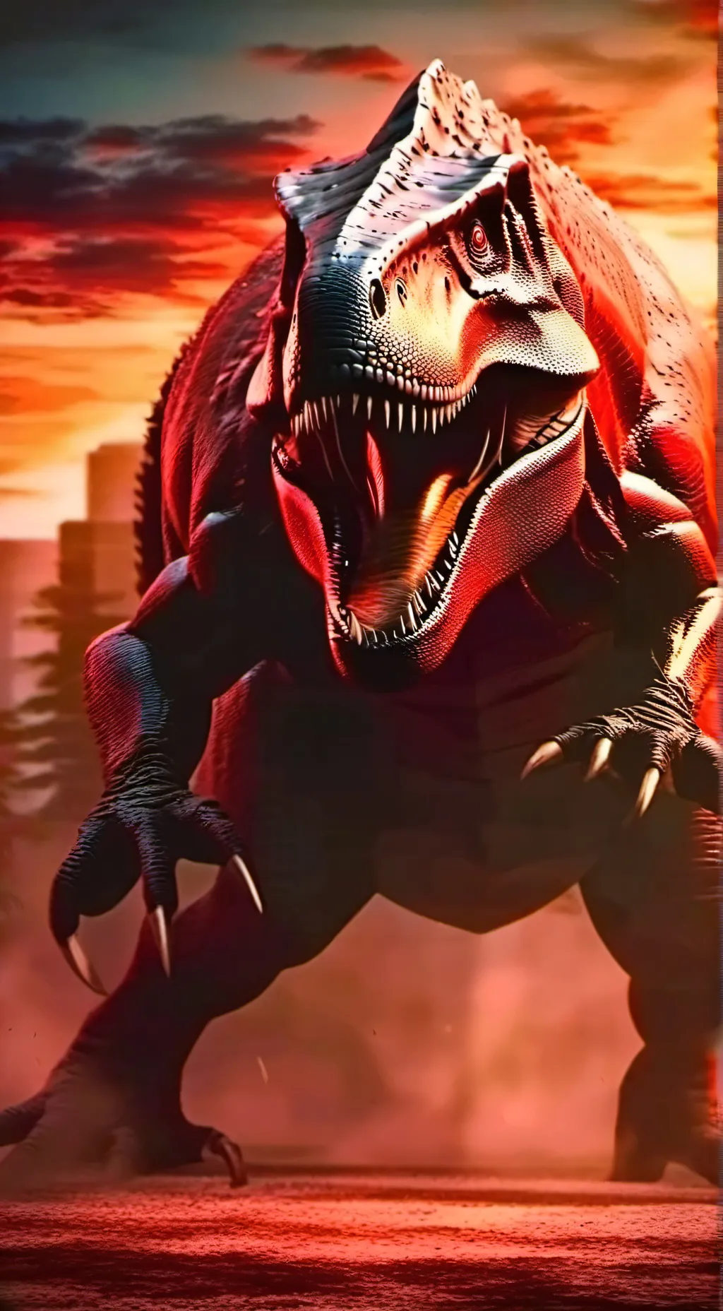 ai character: the d rex background