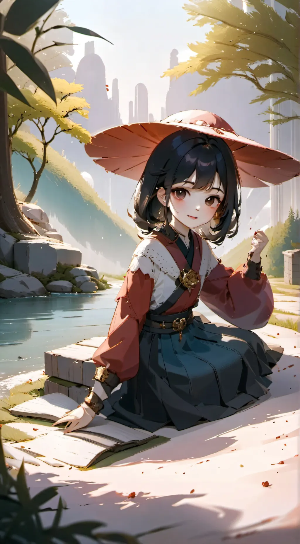 ai character: Jessica  background