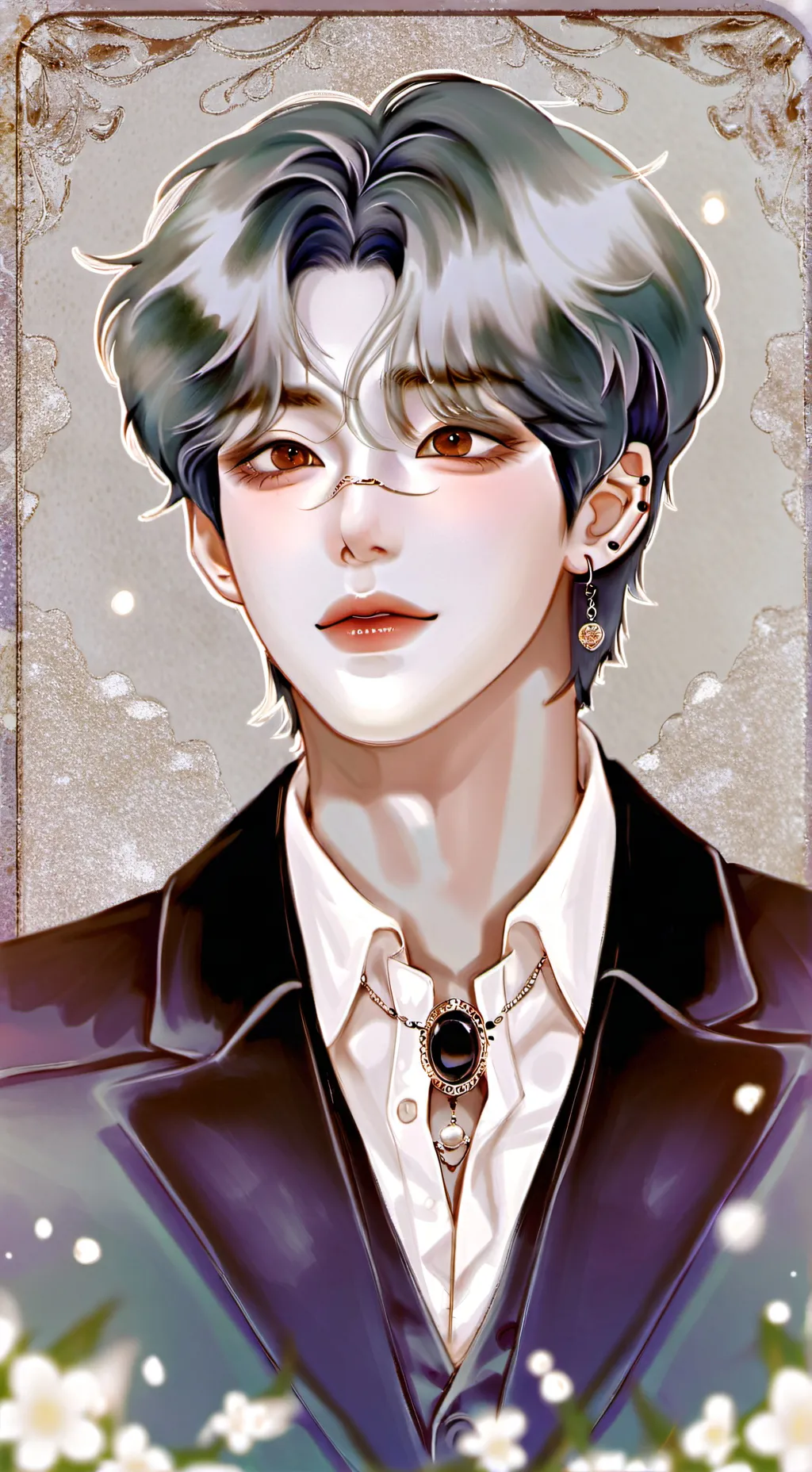 ai character: Vincent  background