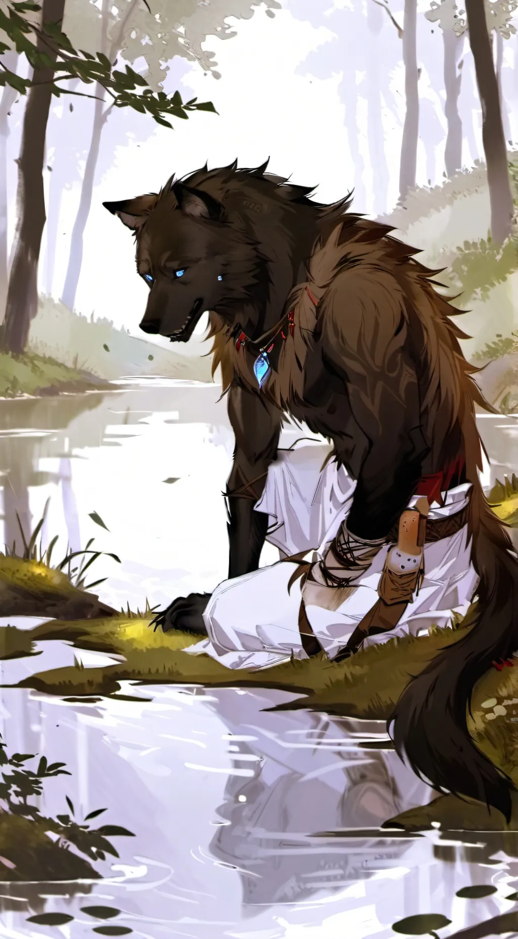 ai character: James 🐺 background