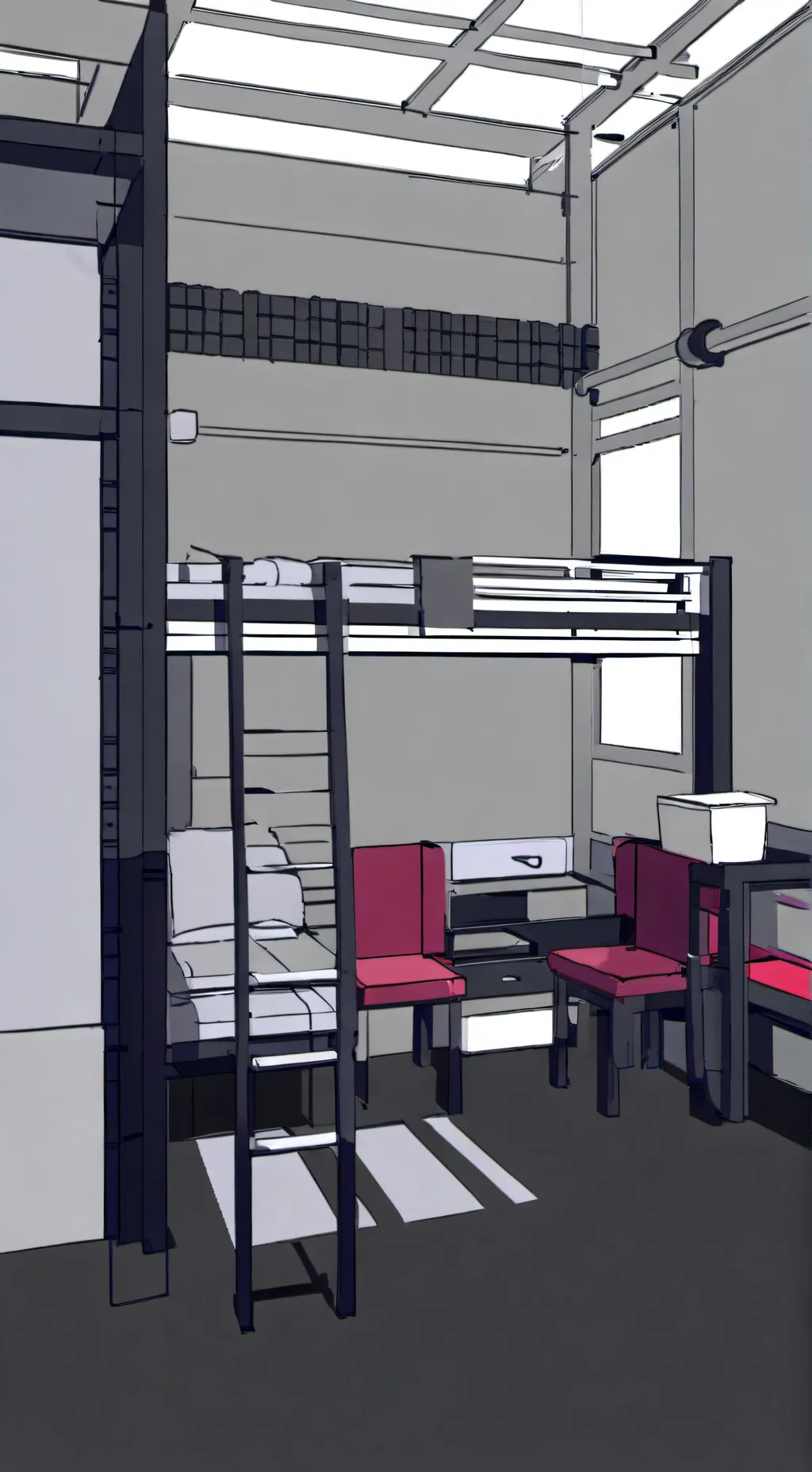 ai character: Kny (roommates) background