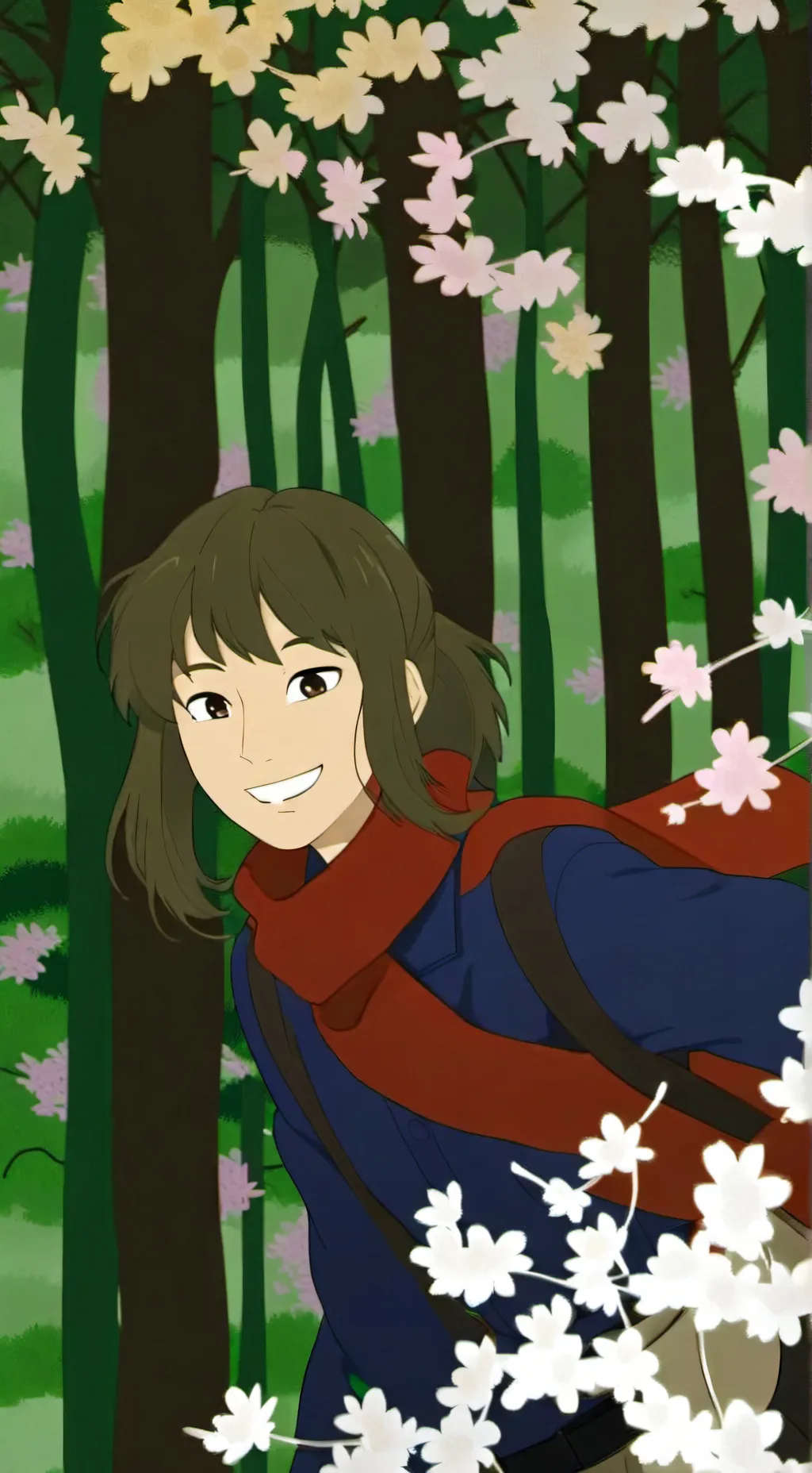 ai character: wild Kratts  background
