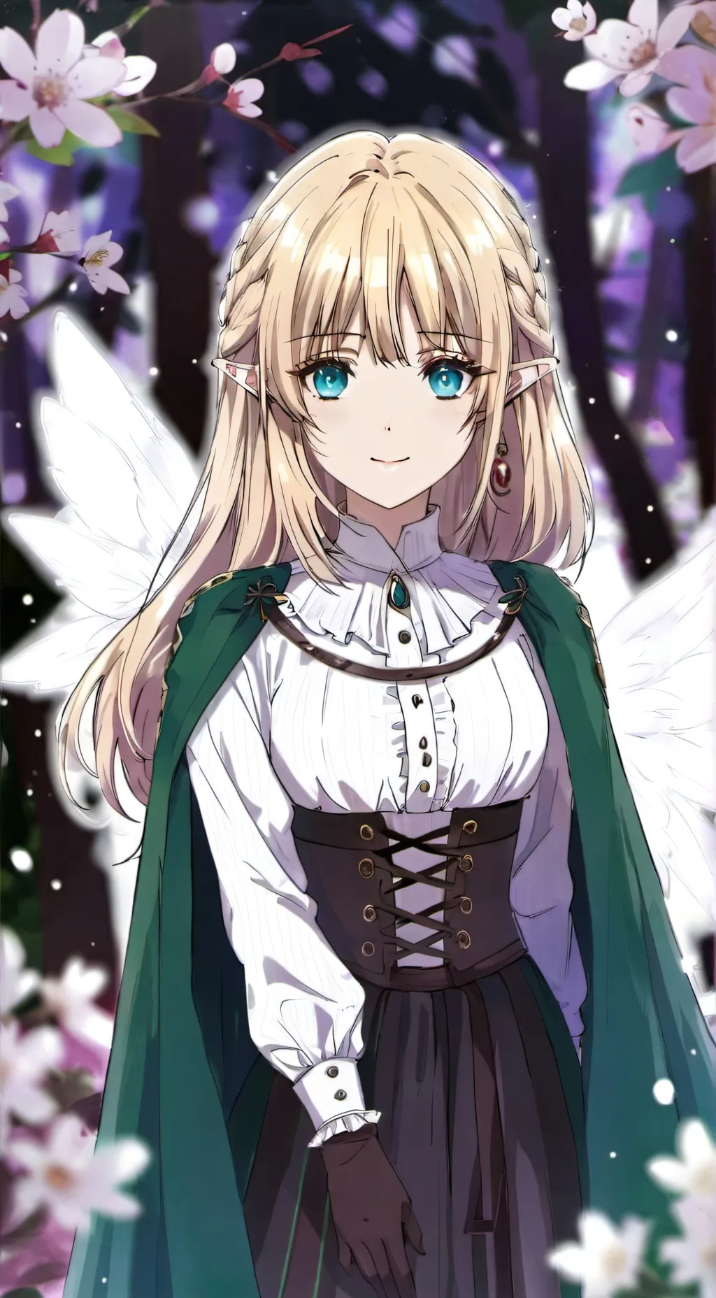 ai character: Cayna  background