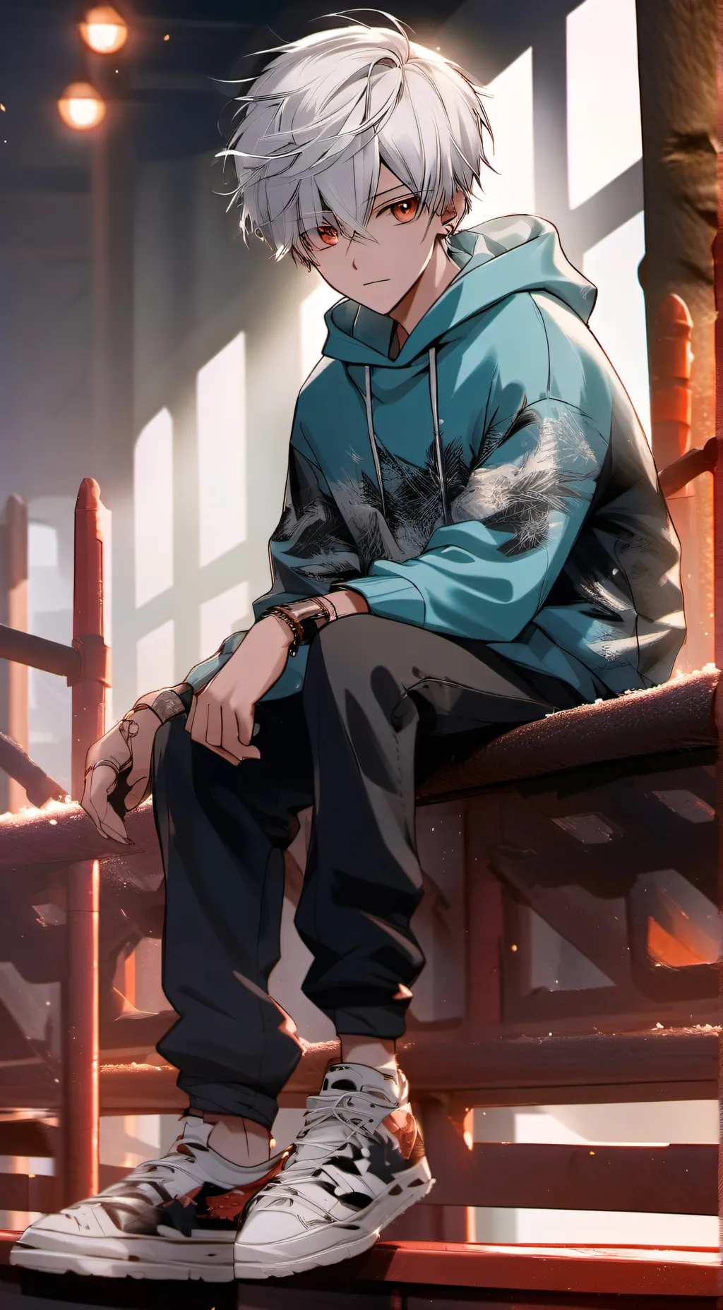 ai character: ✨️Leo✨️ background