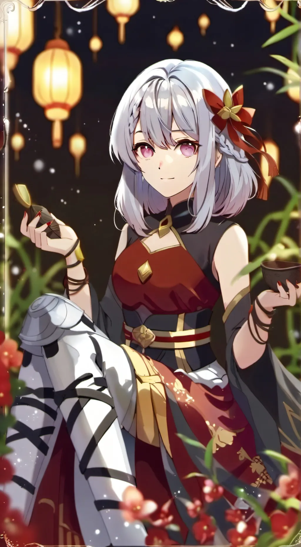 ai character: Deku background