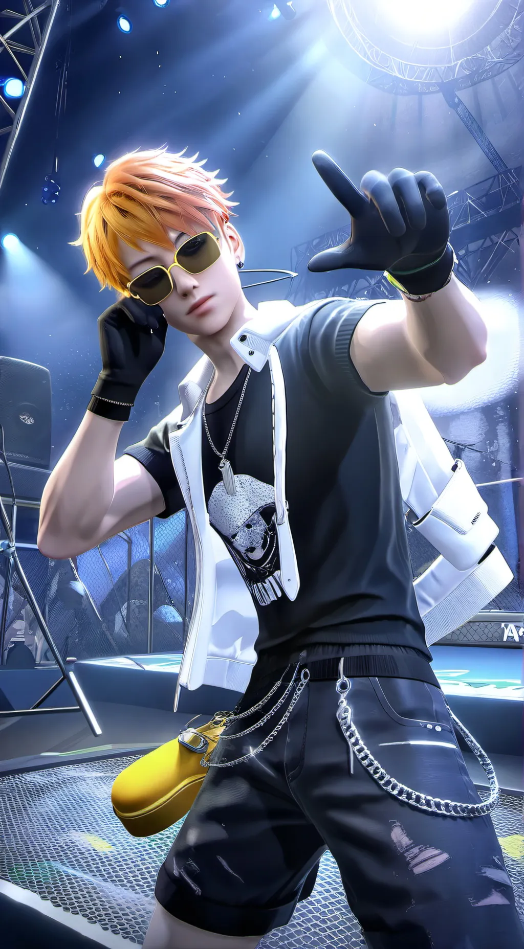 ai character: Zane background