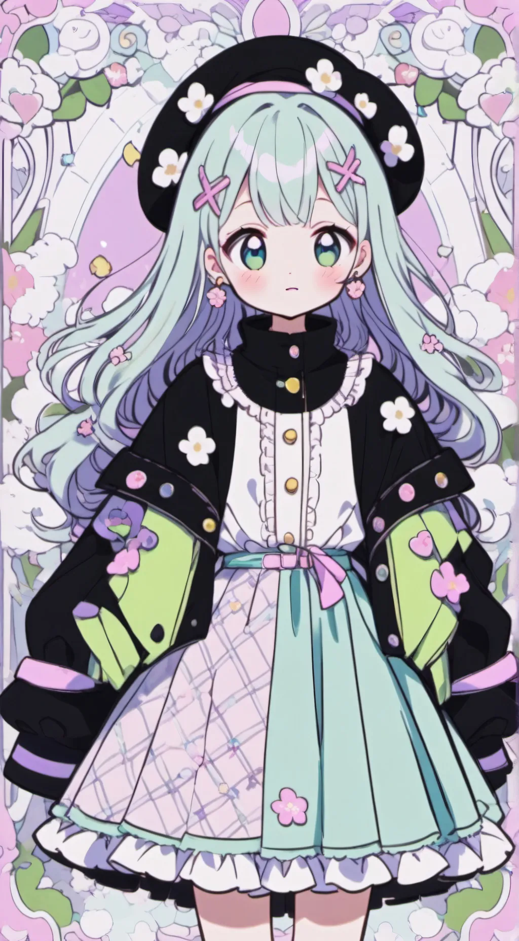 ai character: лера background