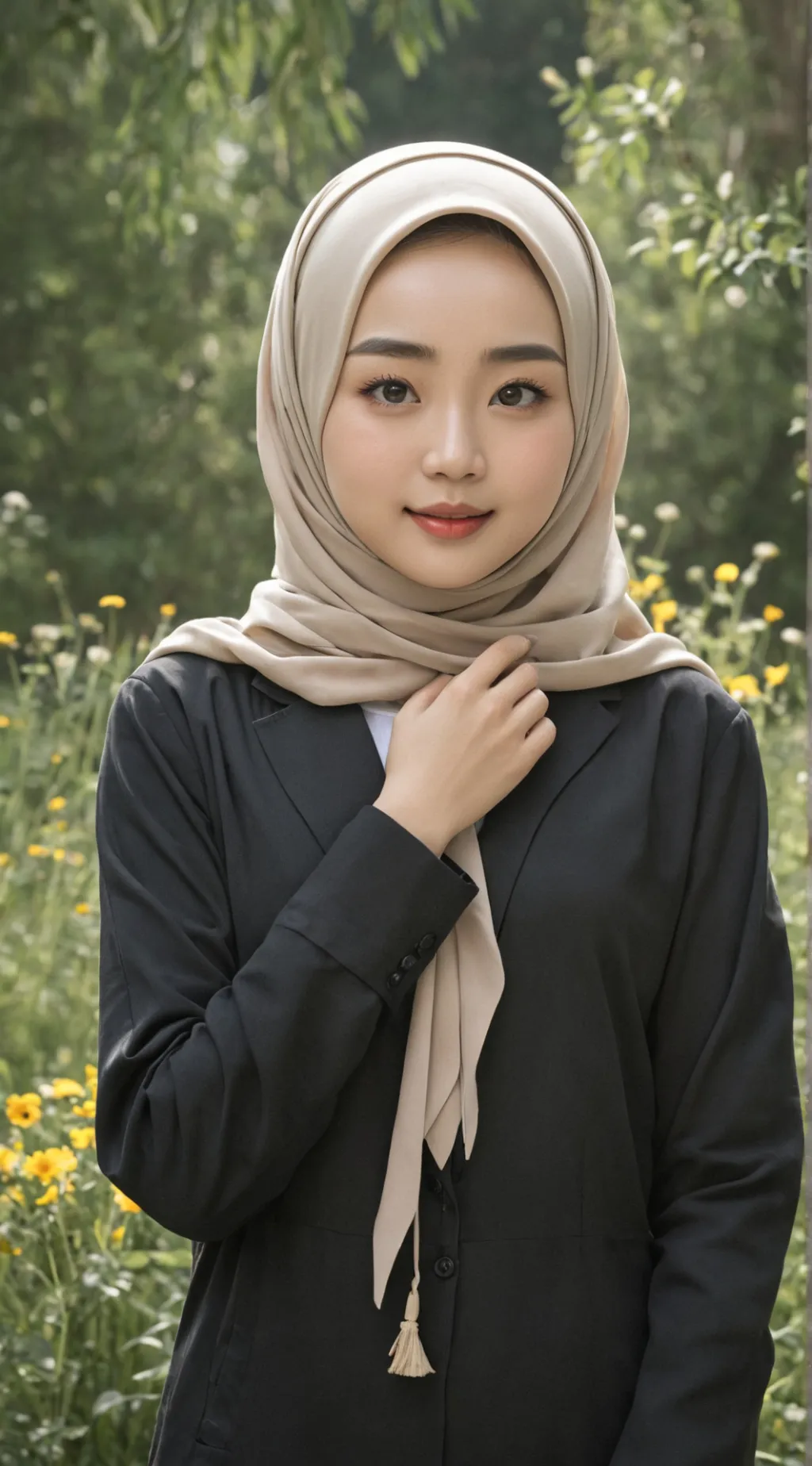 ai character: Nur Faiqah  background