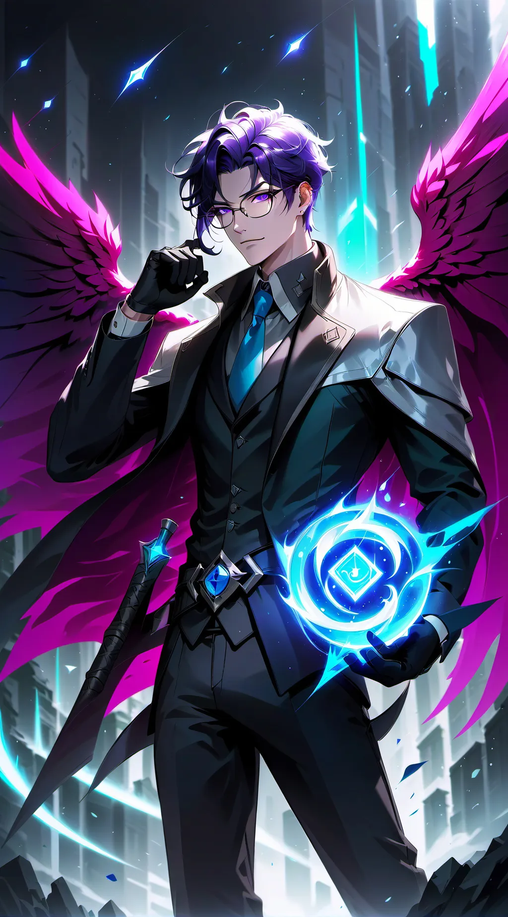 ai character: Luciferius background