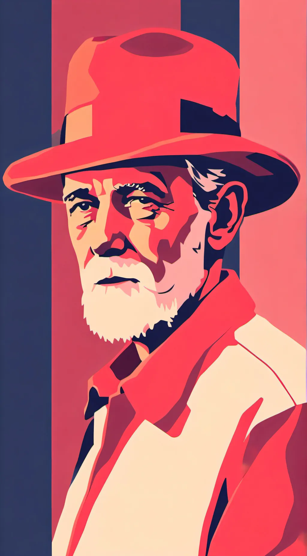 ai character: old man john background