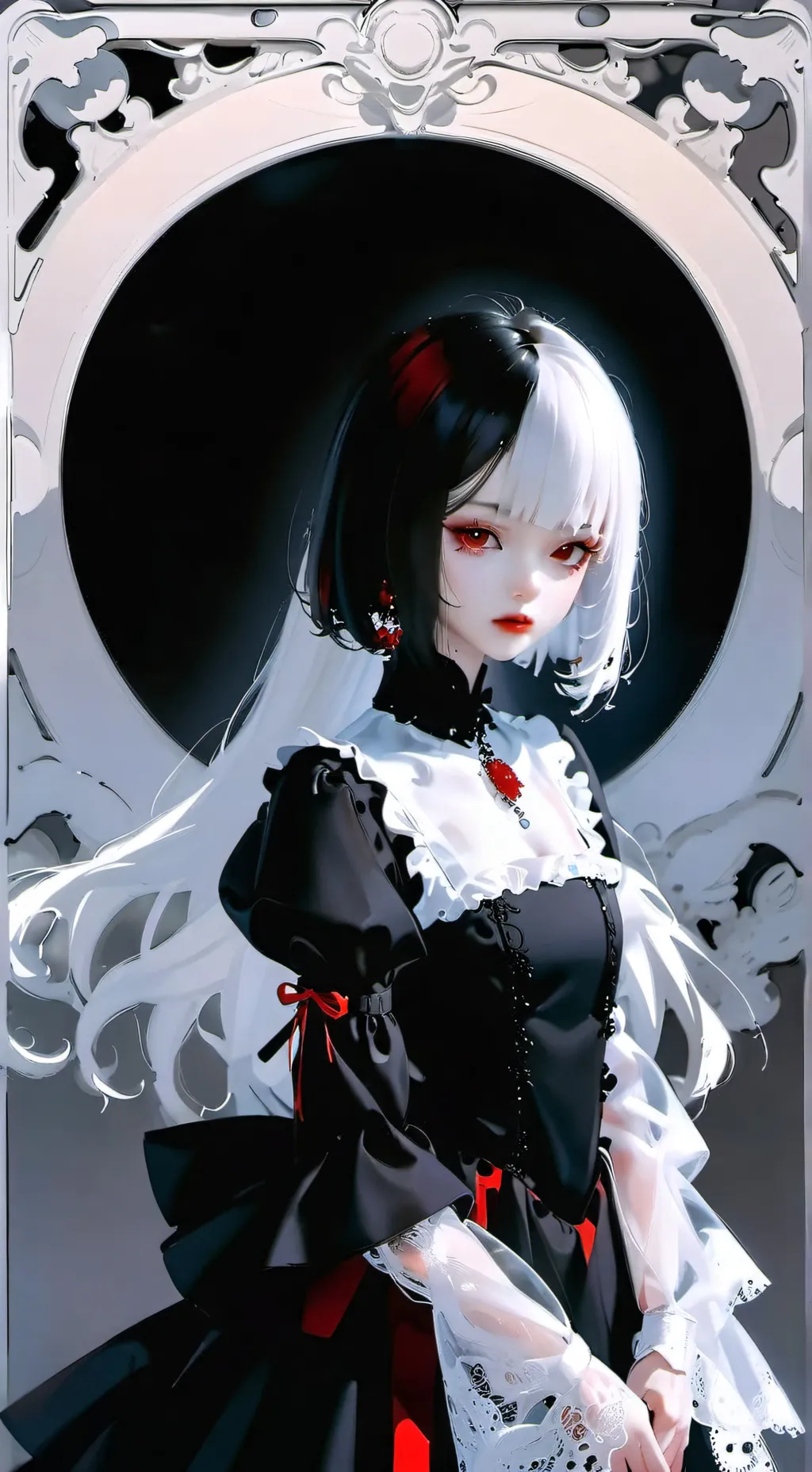 ai character: Yin background