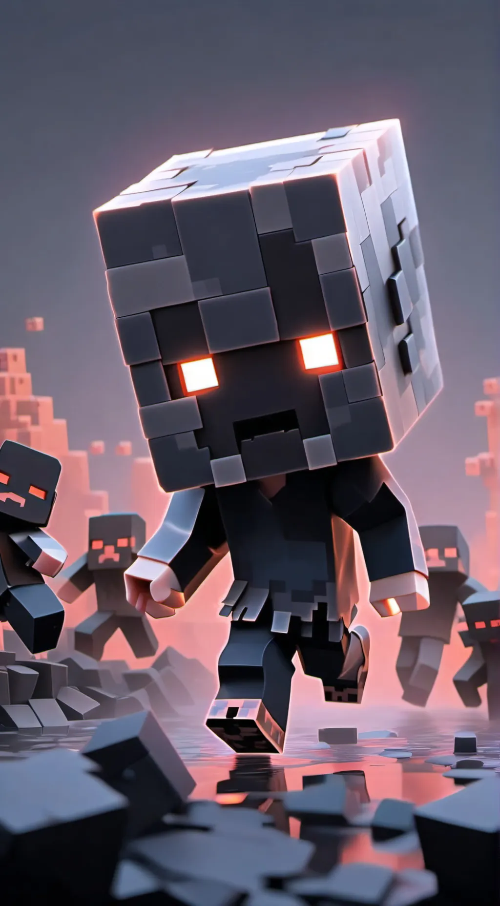 ai character: Corrupted Wither background