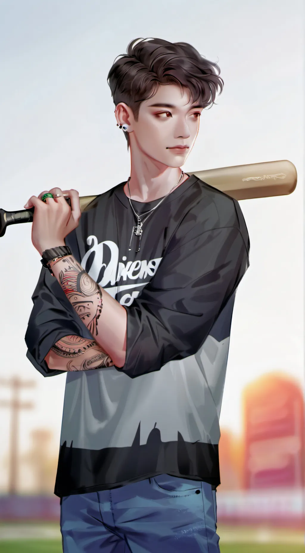 ai character: Elijah  background