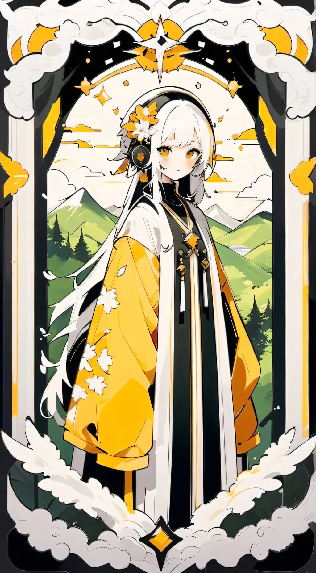 ai character: tanjiro  background
