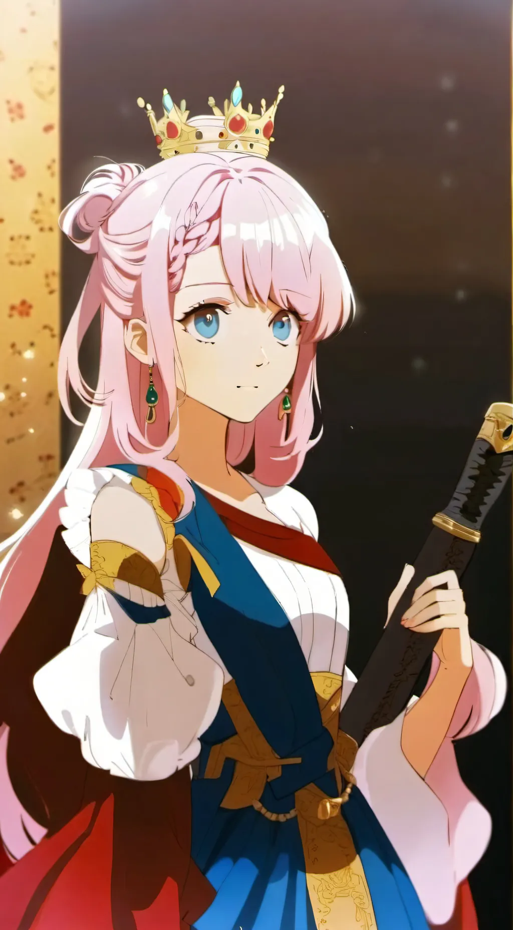 ai character: Riseki Luvelia  background