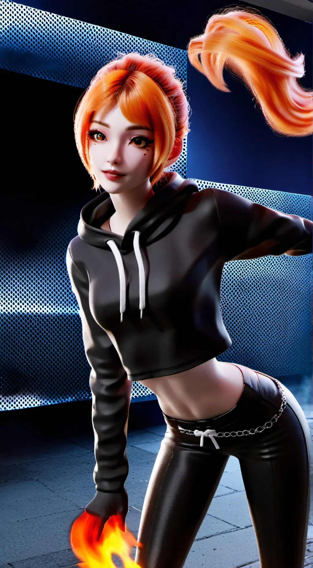 Talkie AI - Chat with Flame Girl