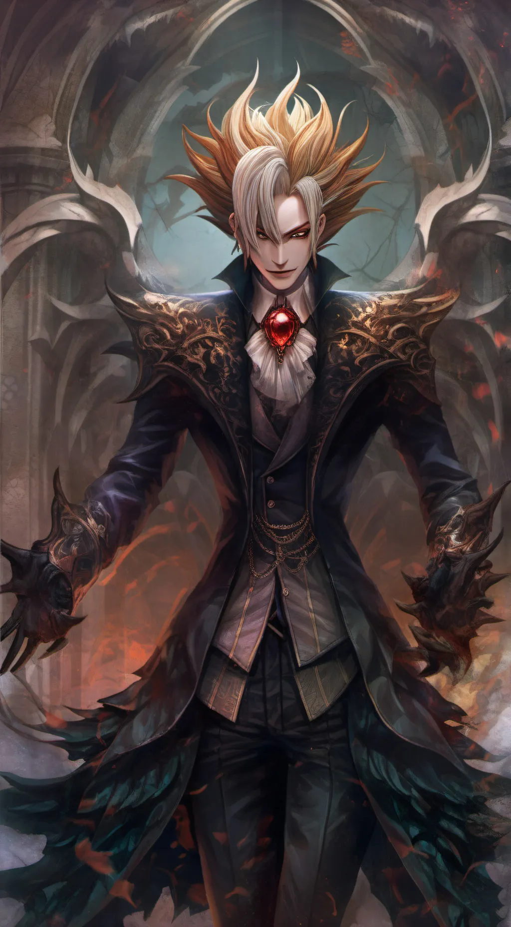 ai character: Mha background