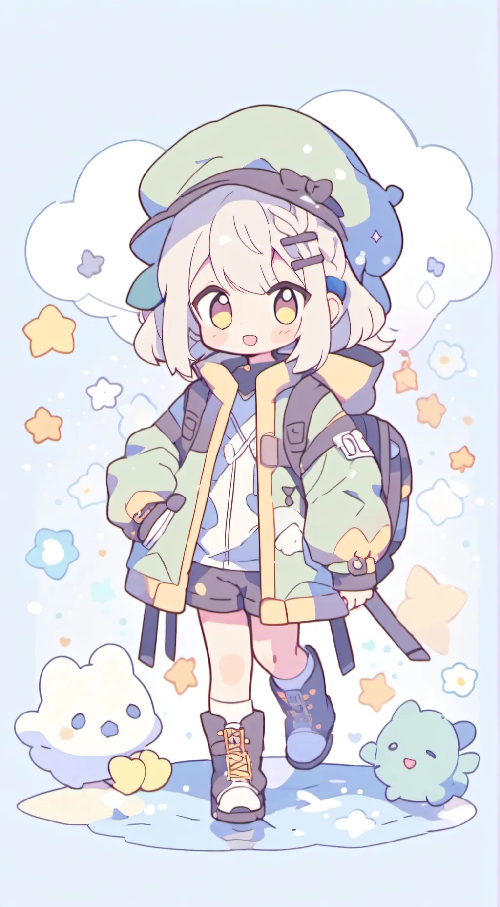 ai character: kids background