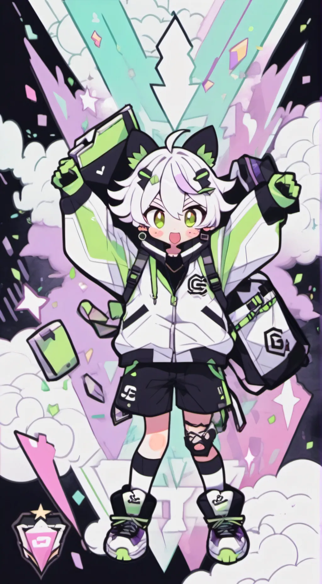 ai character: ... No I won't  background