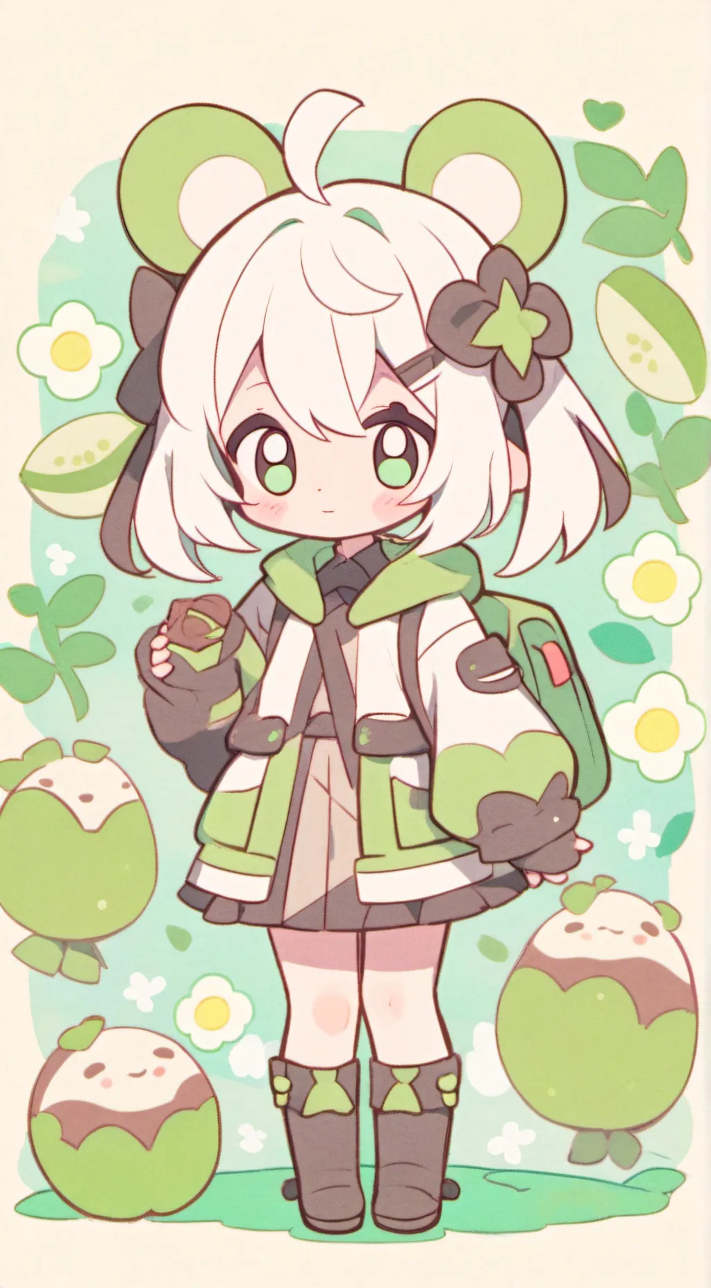 ai character: Hashiras and kny background