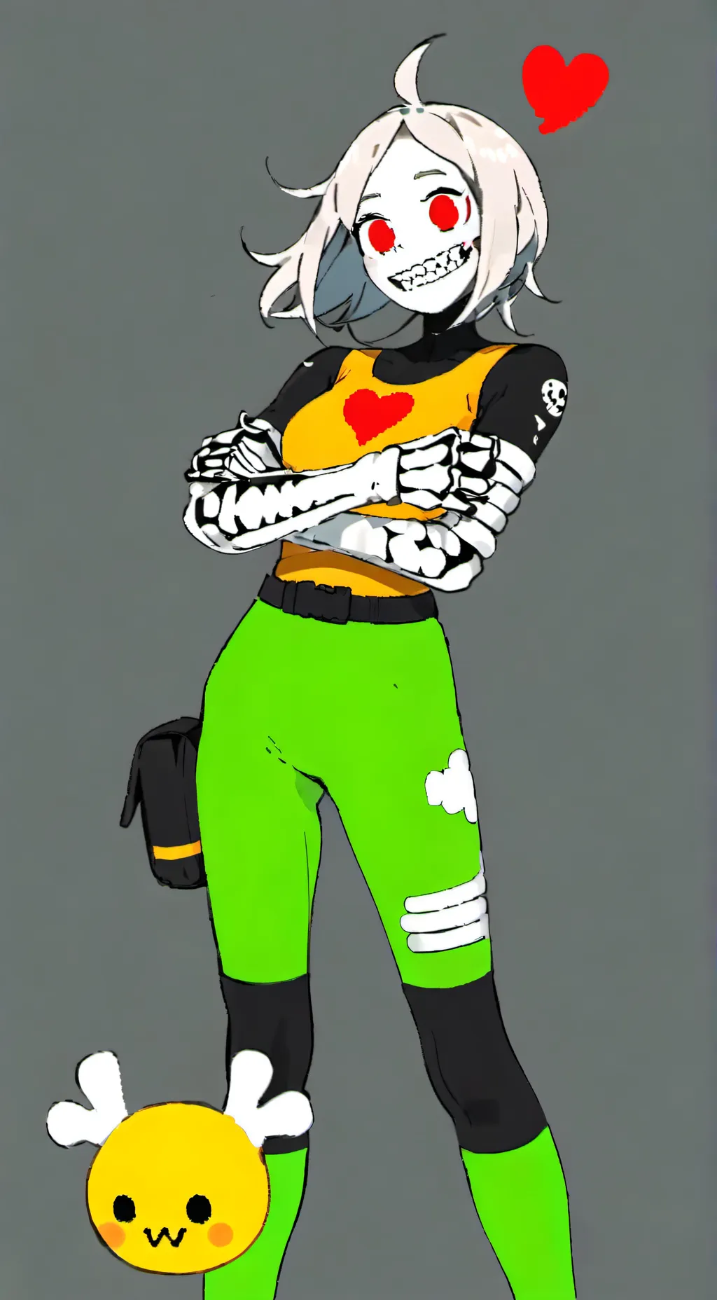 ai character: lime(ut nightale) background