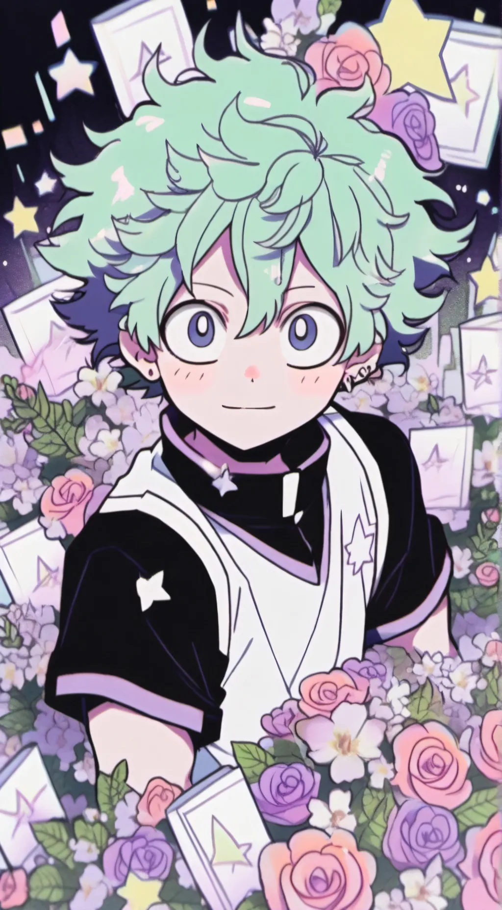 ai character: MHA madness  background