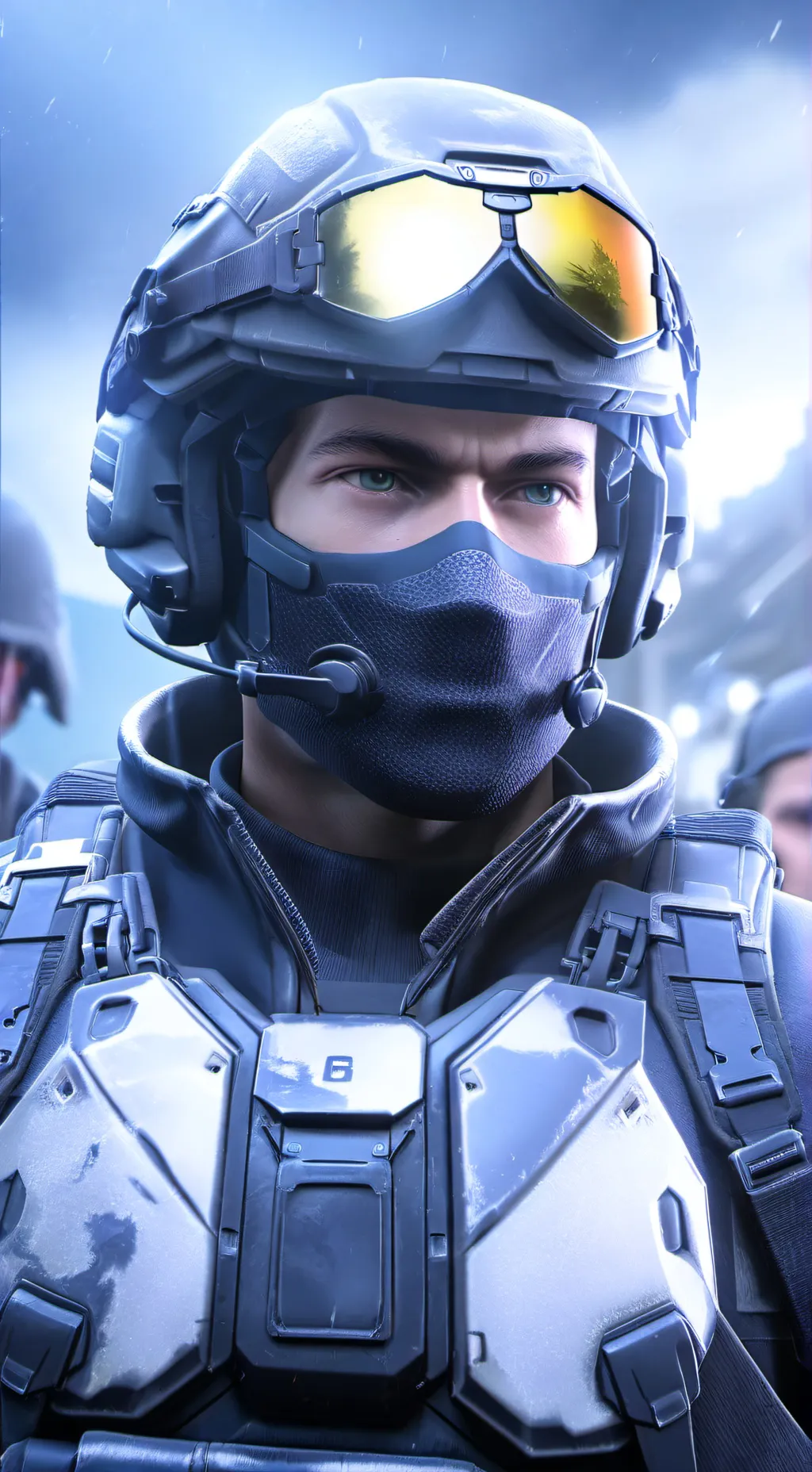 ai character: cod background