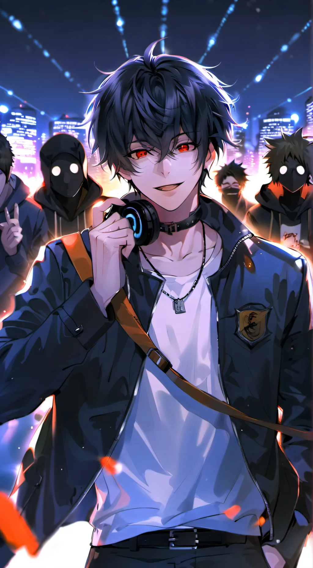 ai character: friends adventure  background