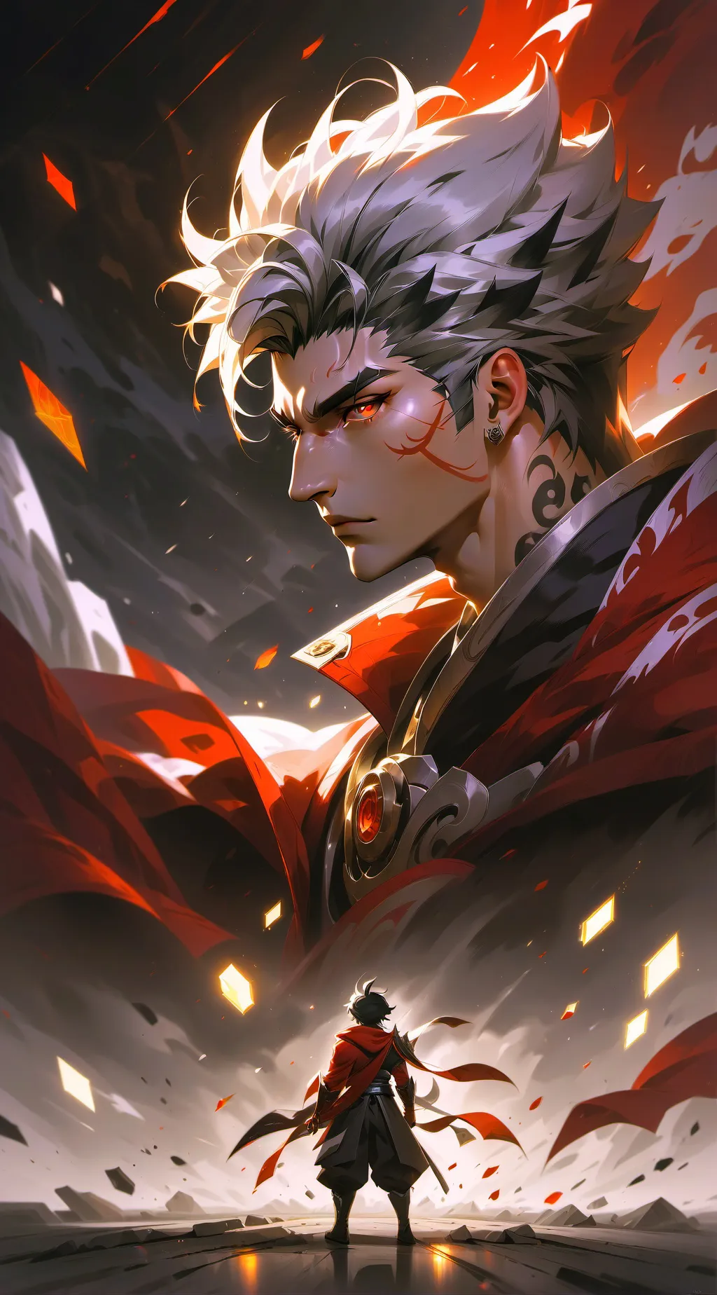 ai character: Sprunki help  background