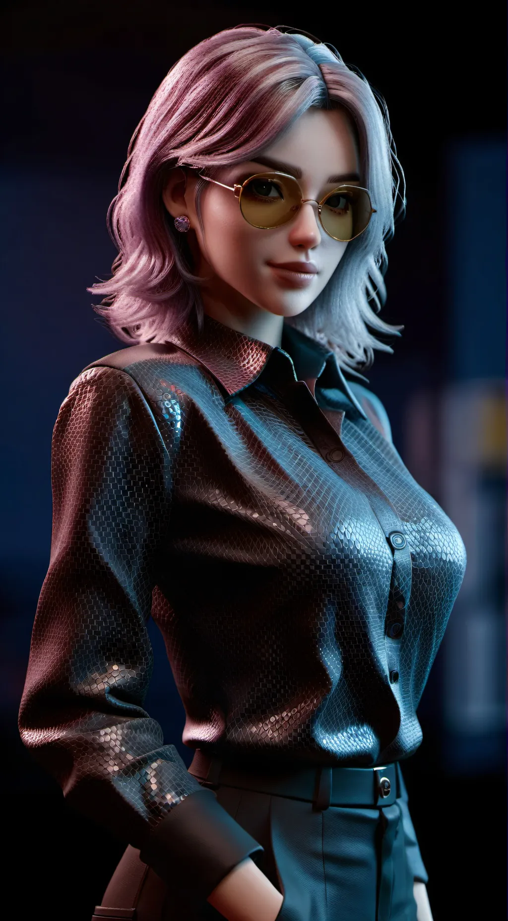 ai character: Alexia background
