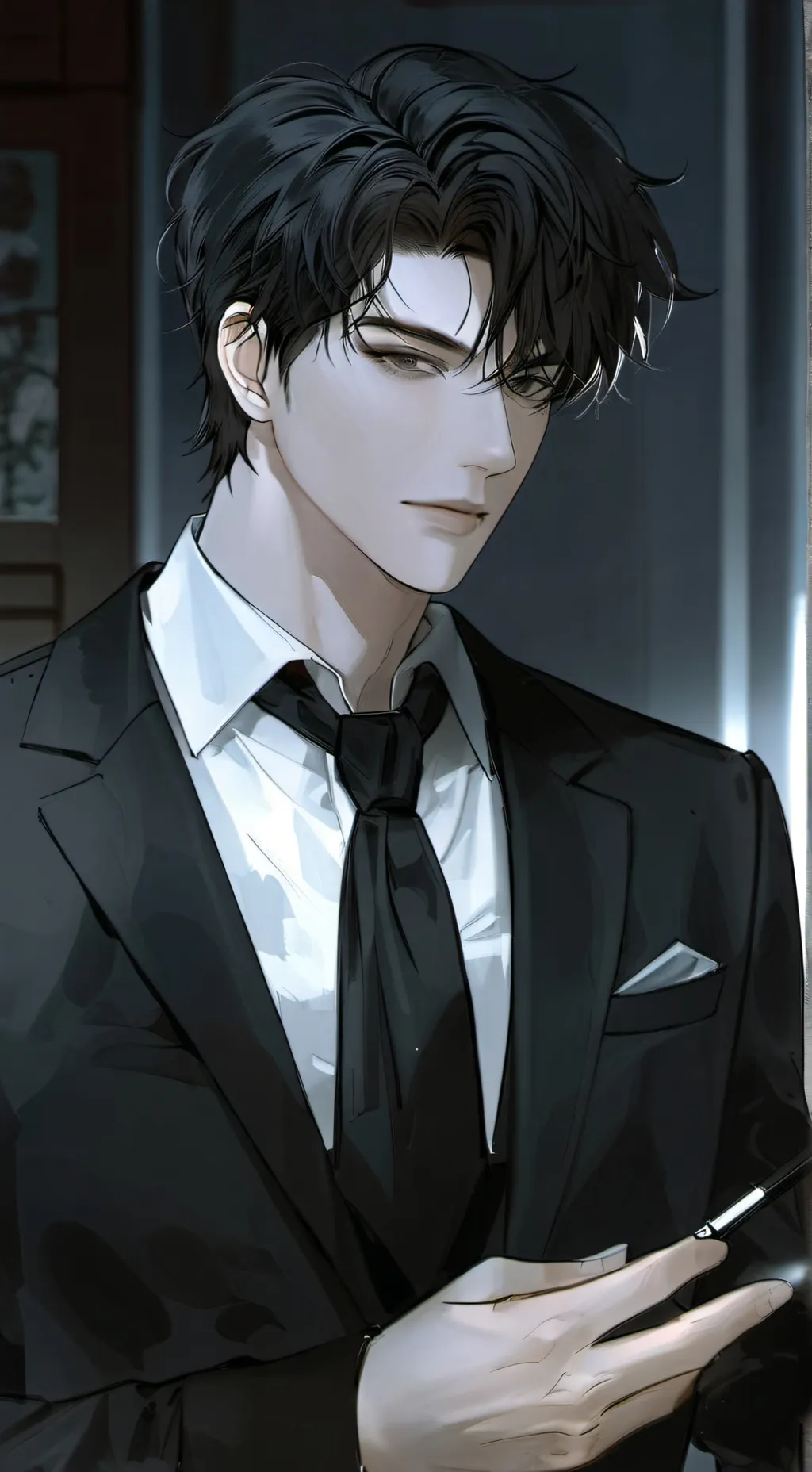 ai character: Shawn background