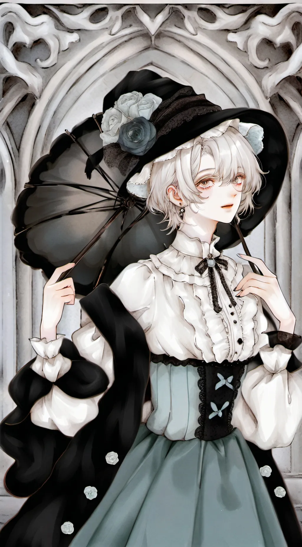 ai character: Ray background
