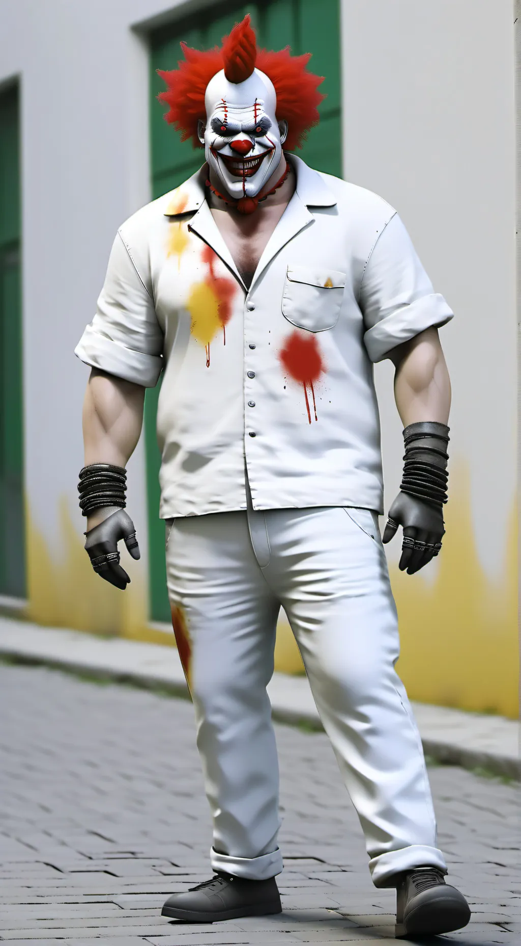 ai character: Crazy Sweet Tooth  background