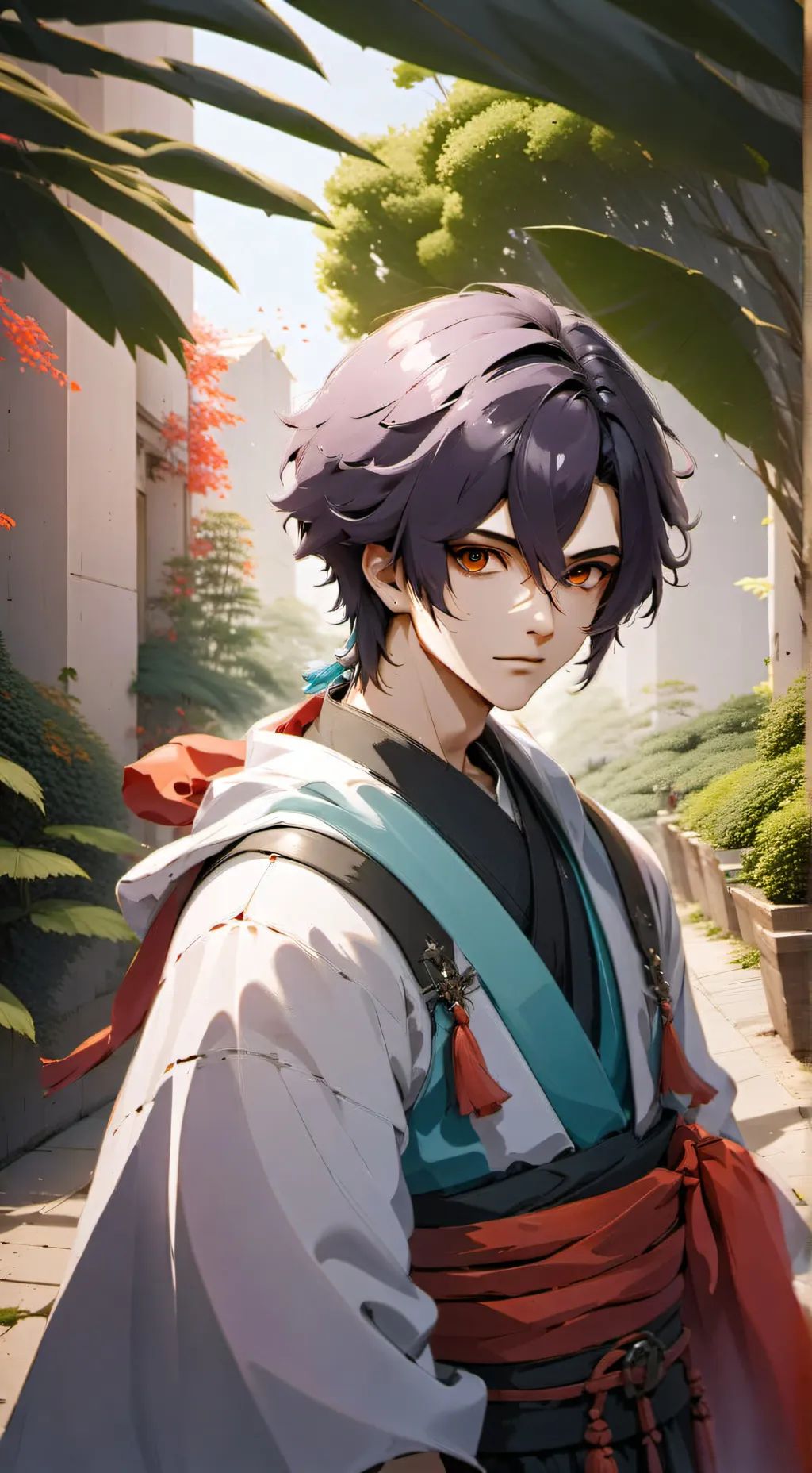 ai character: Brayan  background