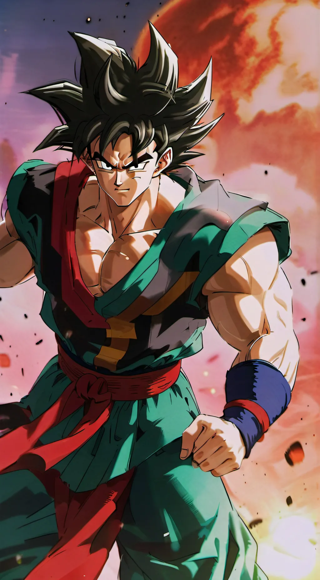 ai character: Bardock background