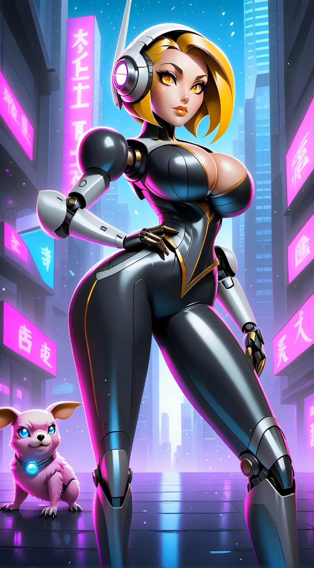 ai character: Lumira background